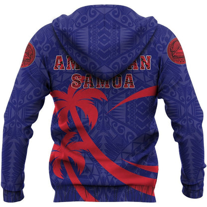 American Samoa Polynesian Hoodie - Coconut Island Version-Apparel-Phaethon-Hoodie-S-Vibe Cosy™