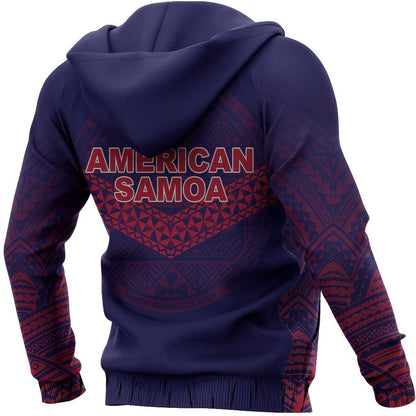 American Samoa Polynesian Hoodie - Athletics Style PL-Apparel-PL8386-Hoodie-S-Vibe Cosy™