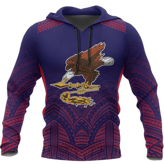 American Samoa Polynesian Hoodie - Athletics PL-Apparel-PL8386-Hoodie-S-Vibe Cosy™