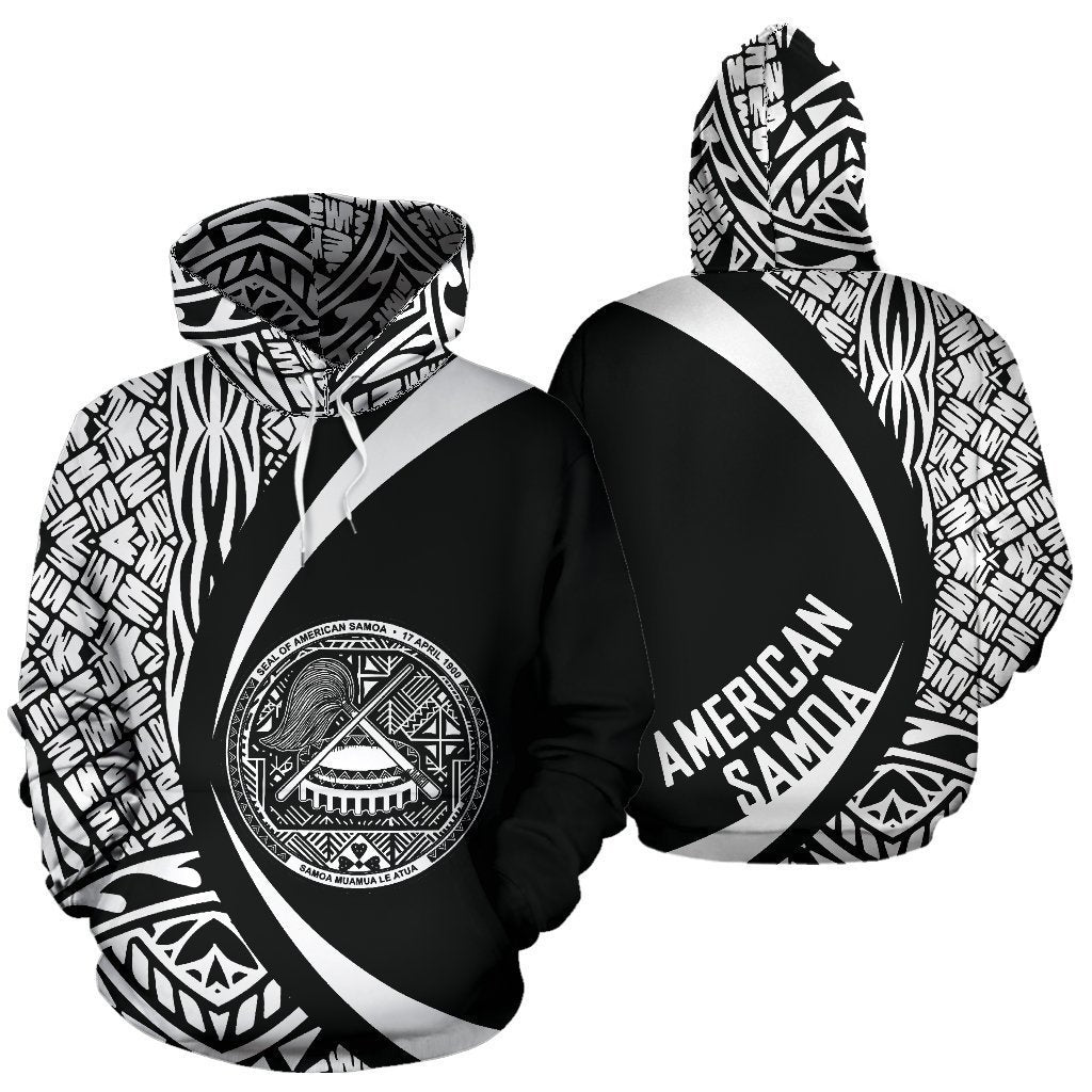 American Samoa Polynesian Hoodie - Circle PL-Apparel-PL8386-Hoodie-S-Vibe Cosy™