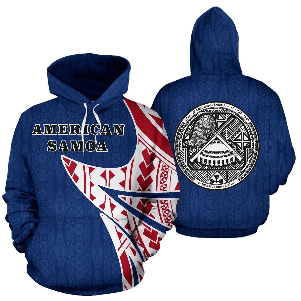 American Samoa Polynesian Hoodie - Warrior Style PL-Apparel-PL8386-Hoodie-S-Vibe Cosy™