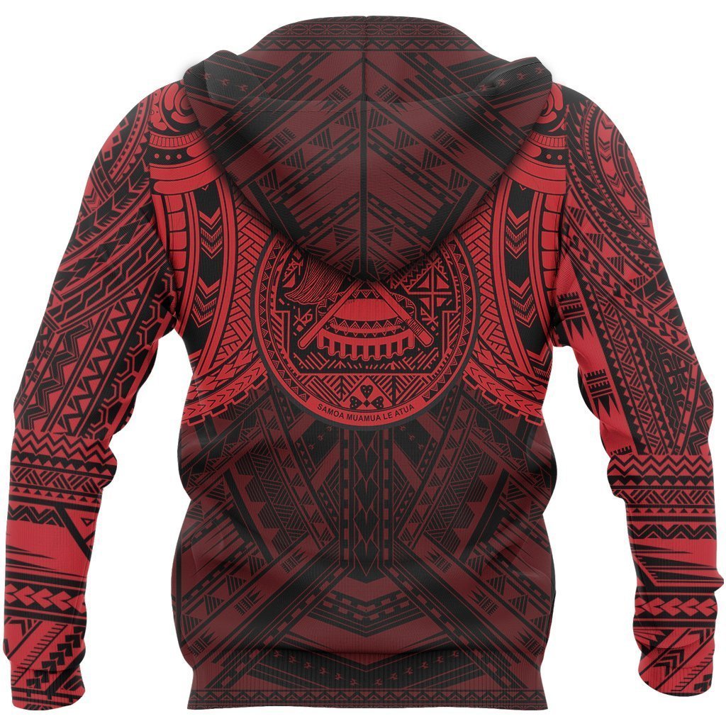 American Samoa Spirit Hoodie (Red) PL-Apparel-PL8386-Hoodie-S-Vibe Cosy™