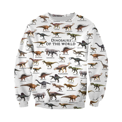 3D All Over Printed Dinosaurs Shirts and Shorts-3D All Over Printed Clothes-HP Arts-Normal Hoodie-XS-Vibe Cosy™