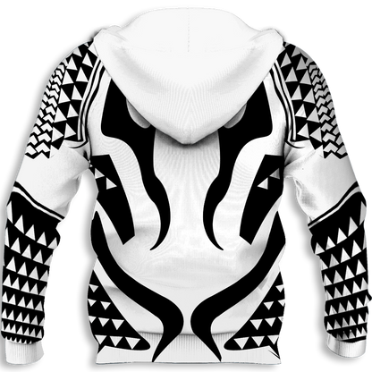 Aquaman Tattoos Hoodie PL202-Apparel-PL8386-Zipped Hoodie-S-Vibe Cosy™