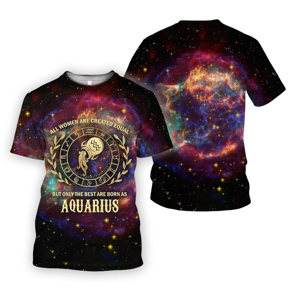 All Over Printed Aquarius Horoscope Hoodie-Apparel-NTH-T-Shirt-S-Vibe Cosy™