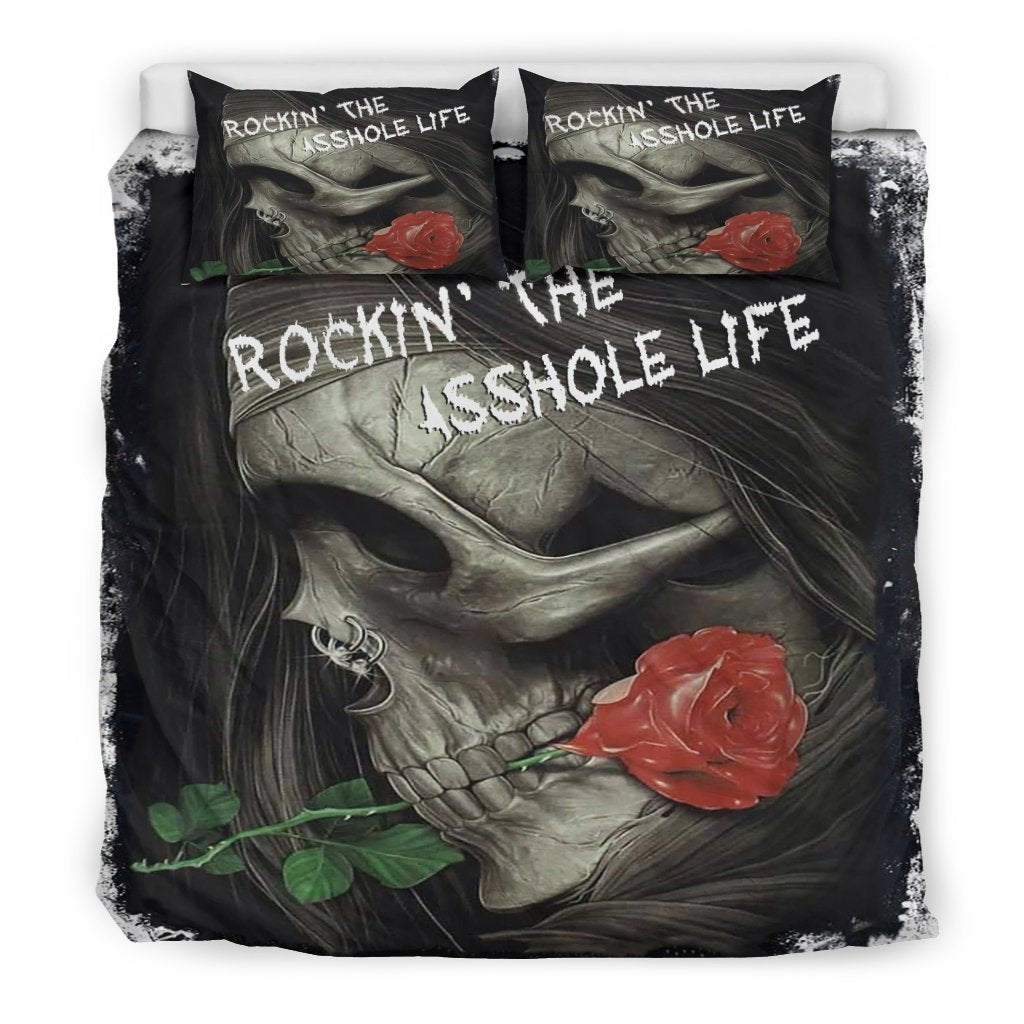 Rockin' the A**hole life bedding sets-Bedding Set-6teenth Outlet-King-Vibe Cosy™