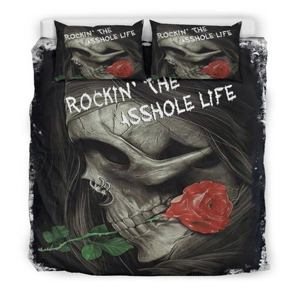 Rockin' the A**hole life bedding sets-Bedding Set-6teenth Outlet-Twin-Vibe Cosy™