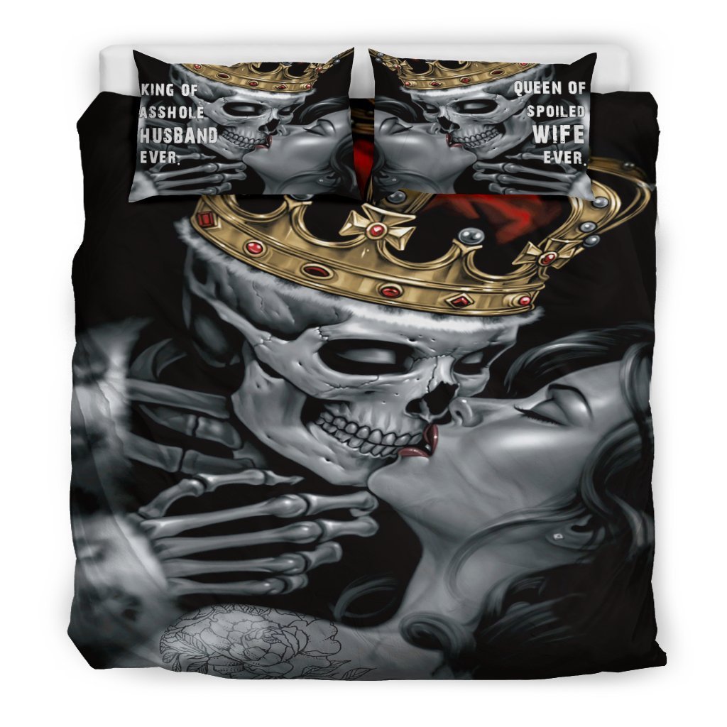 King and Queen version 2 bedding sets-Ocean Gadget-Bedding Set - Black - King and Queen version 2 bedding sets-King-Vibe Cosy™