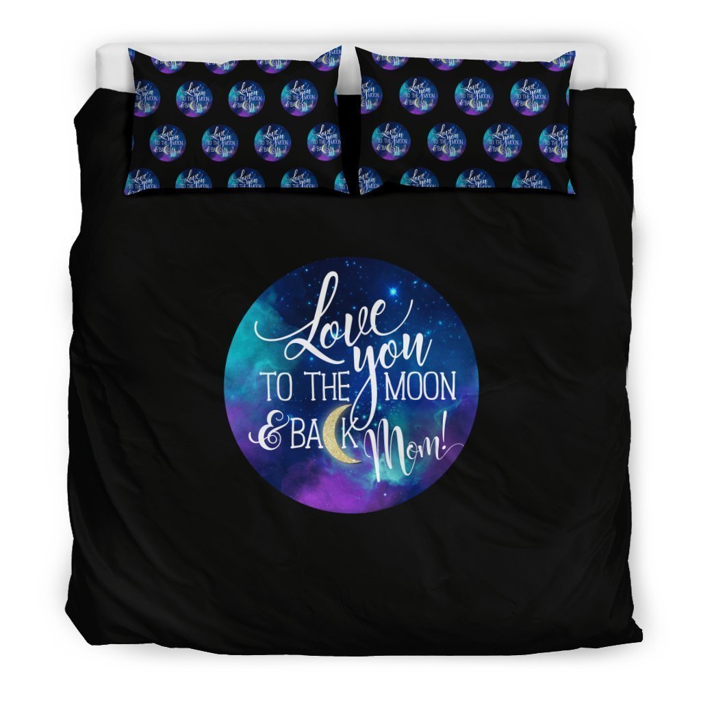 NP Love You To The Moon Bedding Set-6teenth World™-Bedding Set-Twin-Vibe Cosy™
