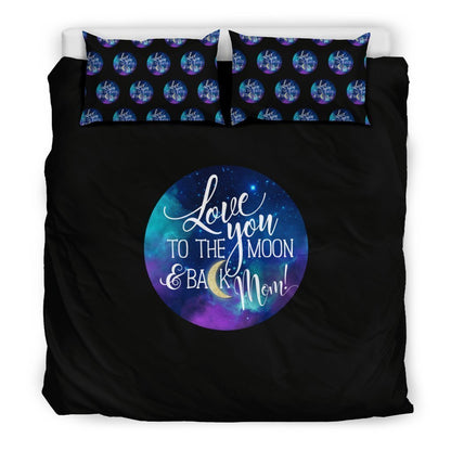 NP Love You To The Moon Bedding Set-6teenth World™-Bedding Set-Twin-Vibe Cosy™