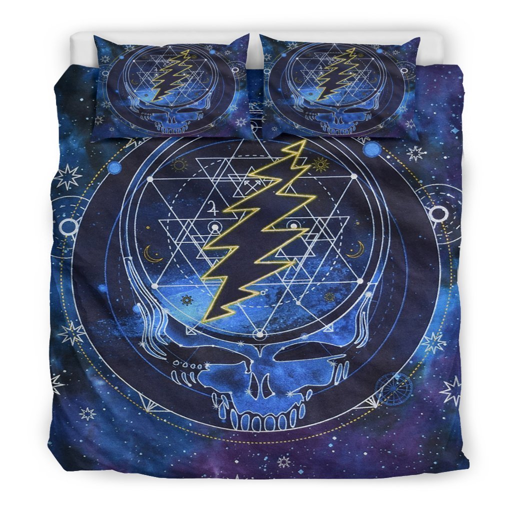 Galaxy Skull Bedding Sets-6teenth Outlet-Twin-Vibe Cosy™