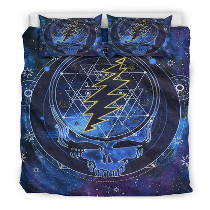 Galaxy Skull Bedding Sets-6teenth Outlet-Twin-Vibe Cosy™