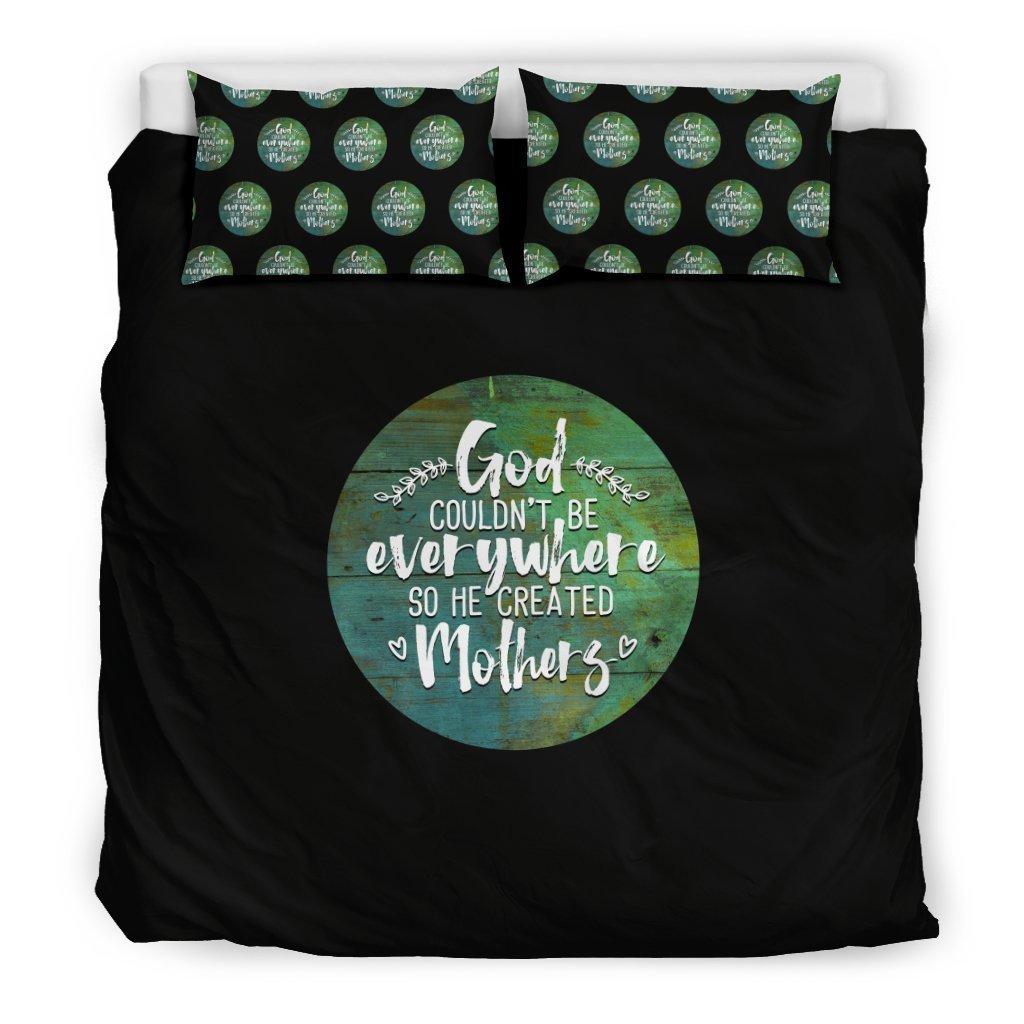 NP God Created Mothers Bedding Set-6teenth World™-Bedding Set-King-Vibe Cosy™
