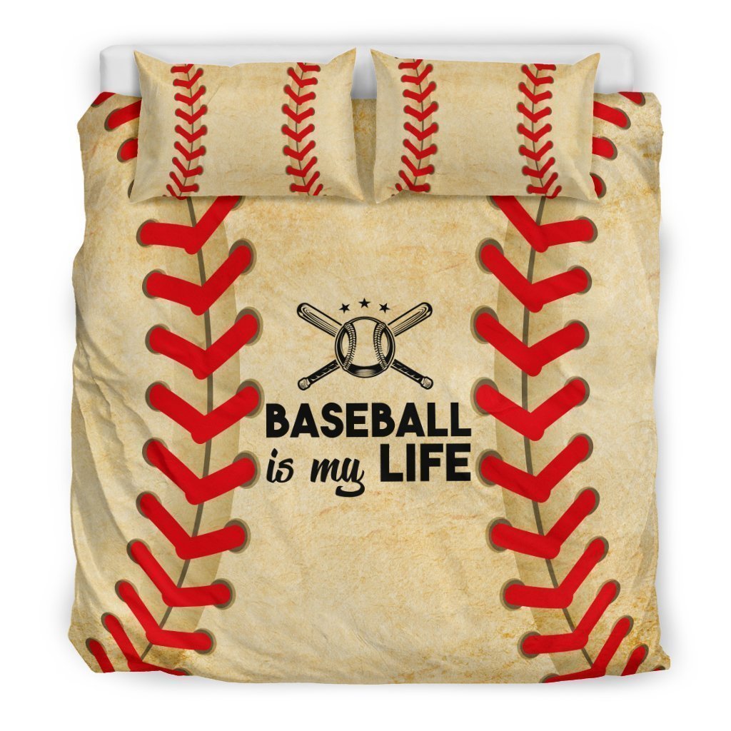 Baseball is my Life Bedding Set-6teenth World™-Bedding Set-King-Vibe Cosy™