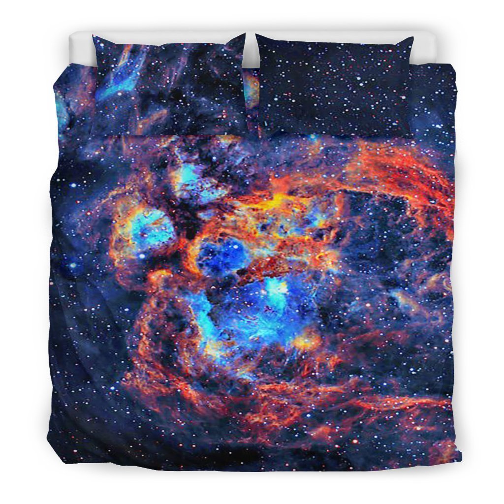 Far Sleeping Nebula - Bedding Set-6teenth World™-Bedding Set-Twin-Vibe Cosy™