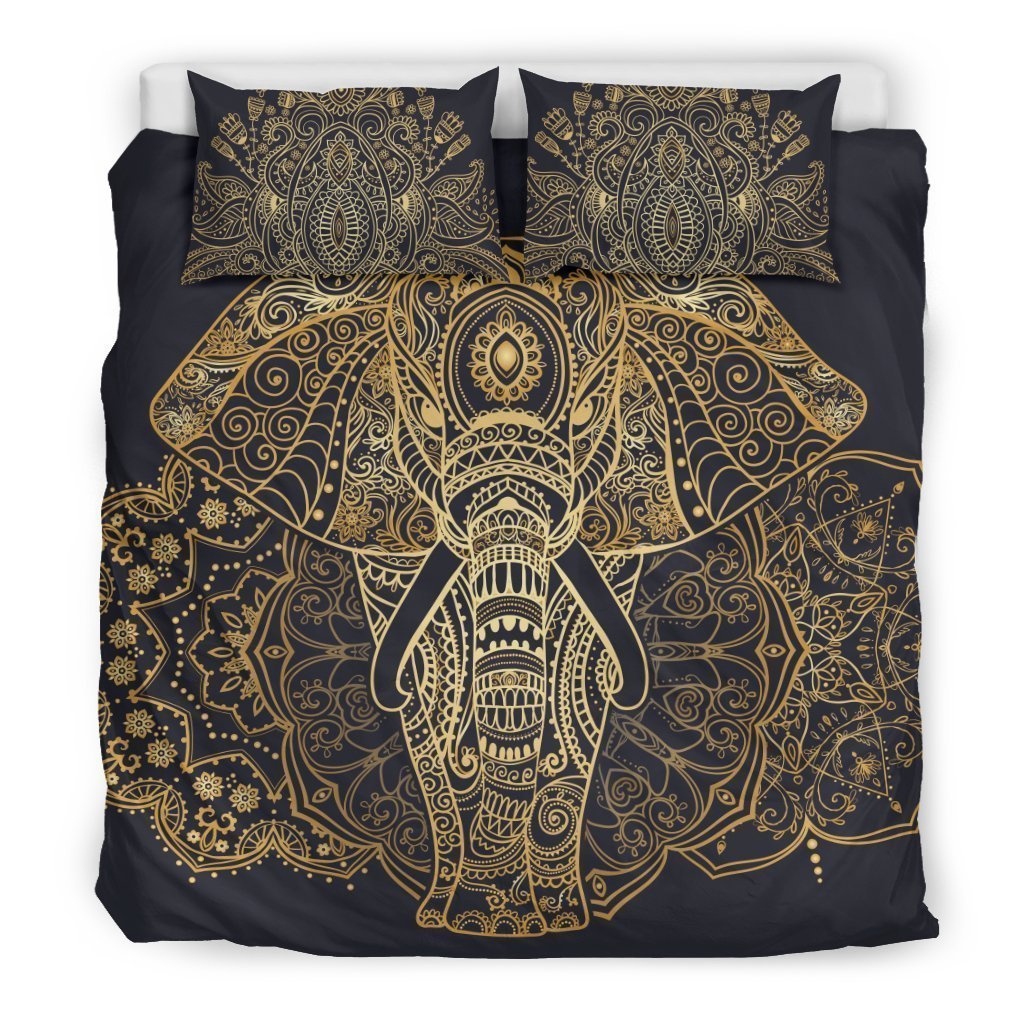 Elephant of Enlightenment Bedding Set-6teenth World™-Bedding Set-King-Vibe Cosy™