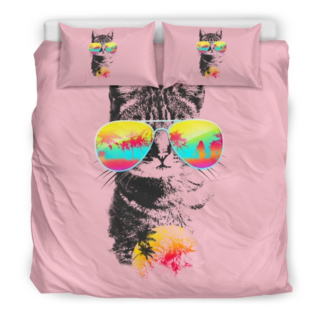 Holiday Cat Bedding Set-6teenth World™-Bedding Set-King-Vibe Cosy™