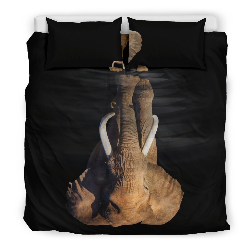 Elephant Dreaming Bedding-6teenth World™-Bedding Set-King-Vibe Cosy™