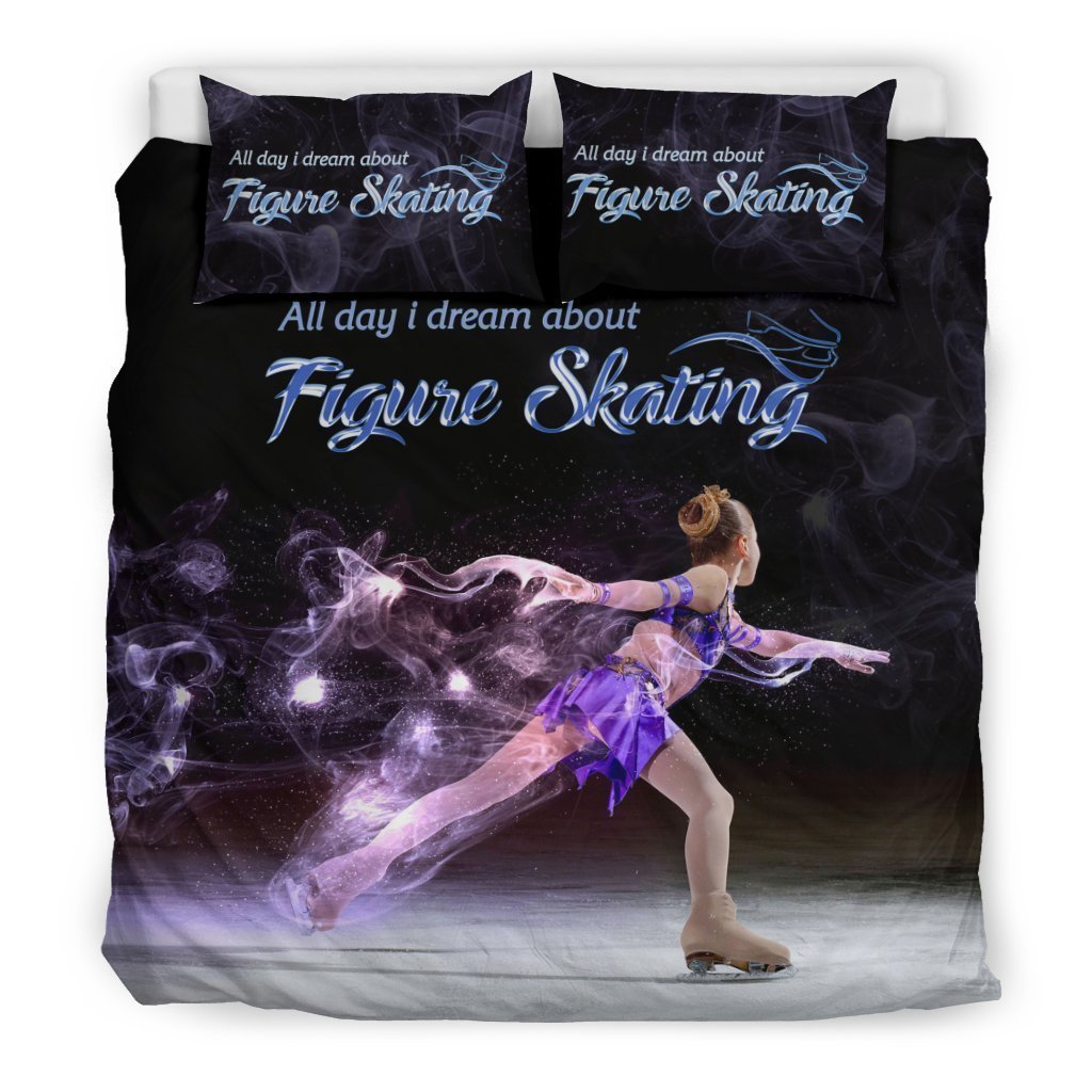 Figure Skating Bedding Set-6teenth World™-Bedding Set-US King-Vibe Cosy™