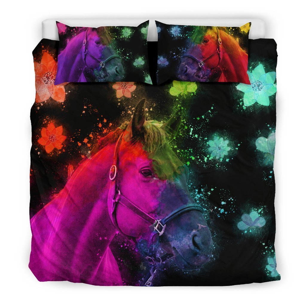 Beautiful Horse Bedding Set for Lovers of Horses-6teenth World™-Bedding Set-US King-Vibe Cosy™