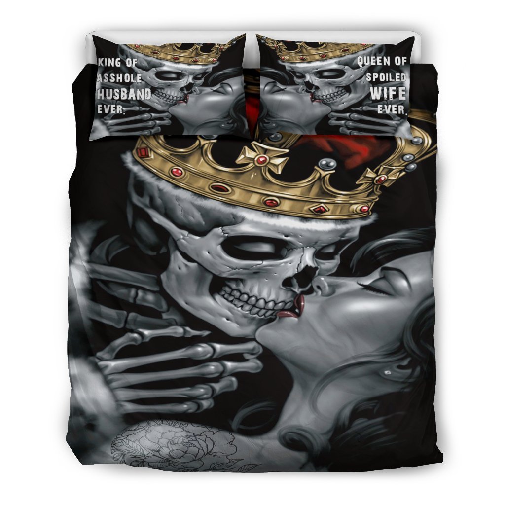 King and Queen version 2 bedding sets-Ocean Gadget-Bedding Set - Black - King and Queen version 2 bedding sets-Queen/Full-Vibe Cosy™