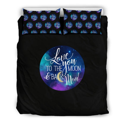 NP Love You To The Moon Bedding Set-6teenth World™-Bedding Set-Twin-Vibe Cosy™