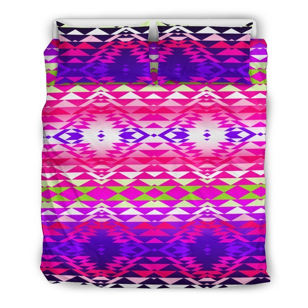 Taos Powwow 270 Bedding Set-6teenth World™-Bedding Set-Queen/Full-Vibe Cosy™