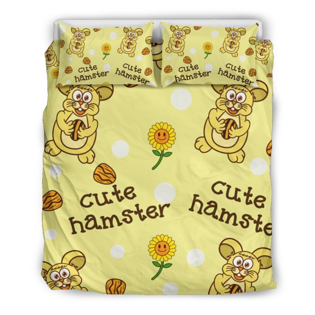 Hamster - Bedding Set-6teenth World™-Bedding Set-Queen/Full-Vibe Cosy™