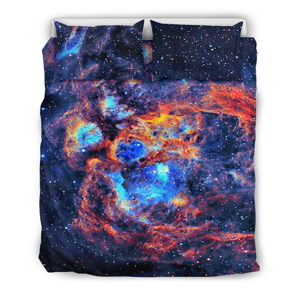 Far Sleeping Nebula - Bedding Set-6teenth World™-Bedding Set-Twin-Vibe Cosy™
