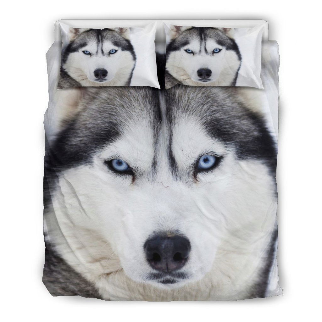 Husky Bedding Set-6teenth World™-Bedding Set-Queen/Full-Vibe Cosy™