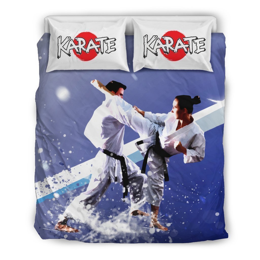 Karate Bedding Set-6teenth World™-Bedding Set-US Queen/Full-Vibe Cosy™