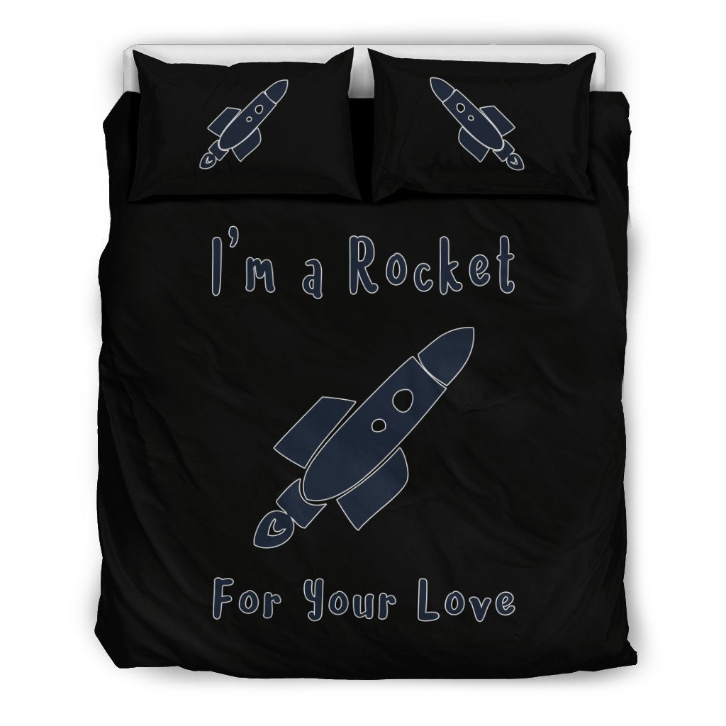 I'm A Rocket For Your Love Bedding Set-6teenth World™-Bedding Set-US Queen/Full-Vibe Cosy™