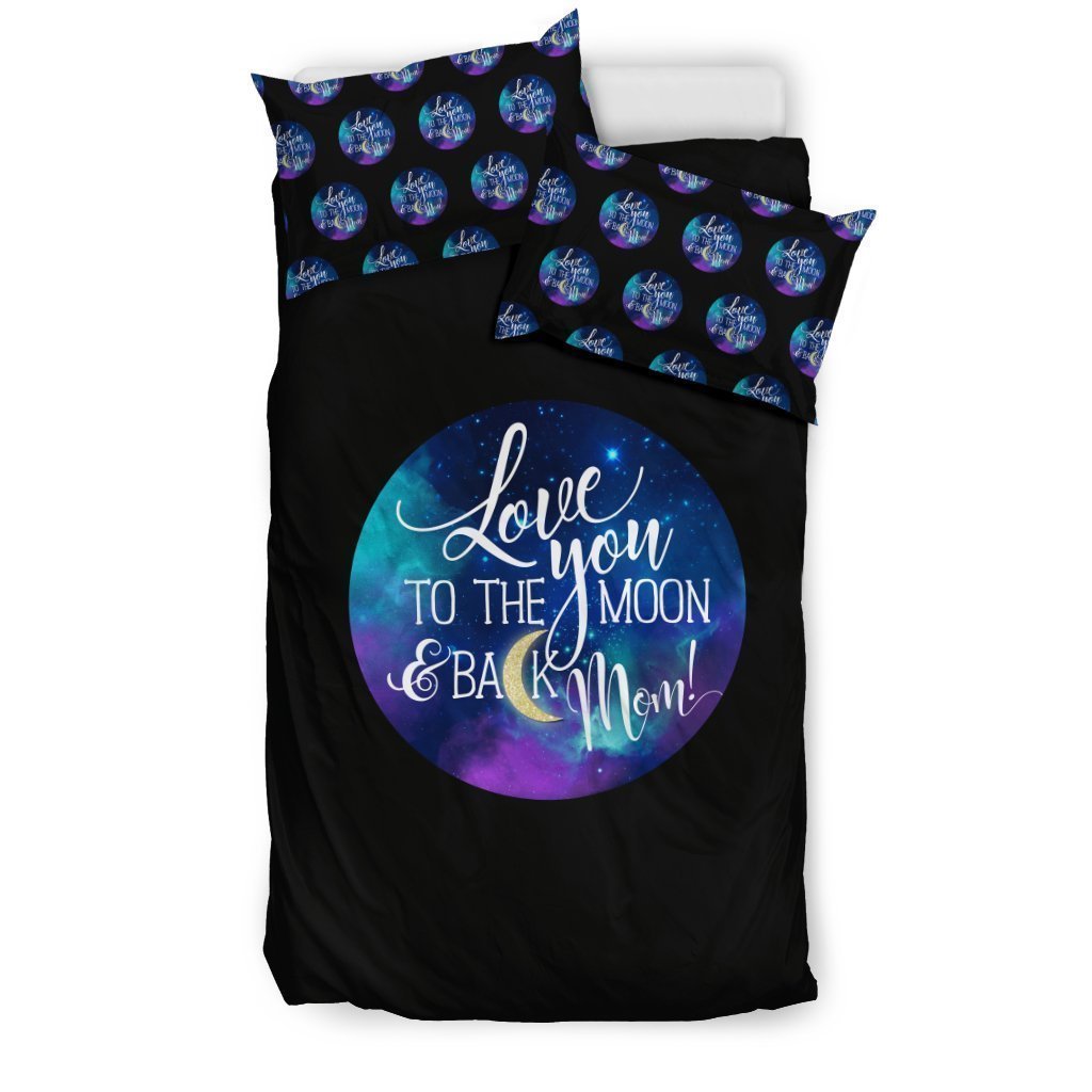 NP Love You To The Moon Bedding Set-6teenth World™-Bedding Set-Twin-Vibe Cosy™
