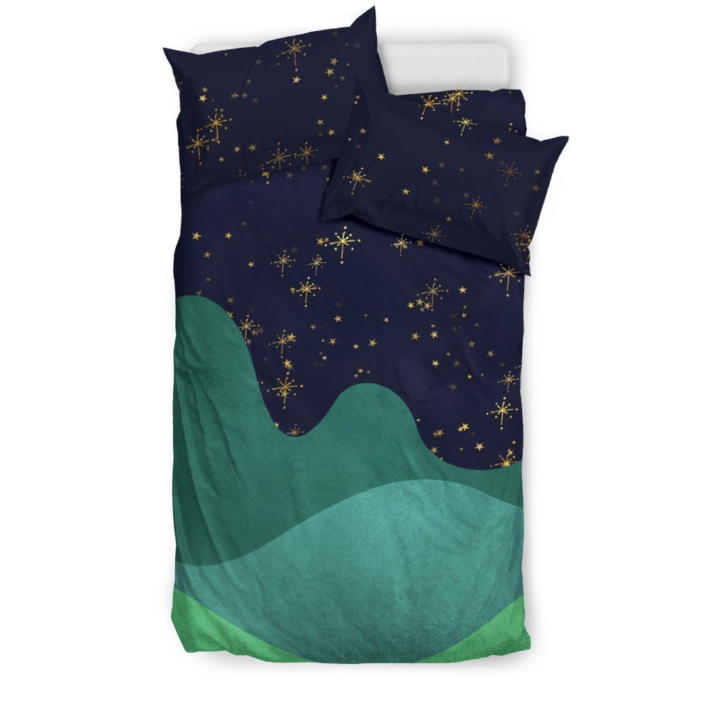 Fantasy Night Sky D7 Bedding Set-6teenth World™-Bedding Set-Twin-Vibe Cosy™