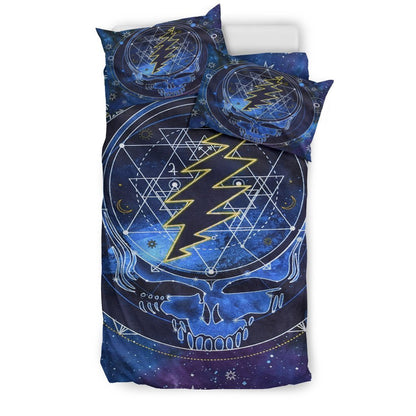 Galaxy Skull Bedding Sets-6teenth Outlet-Twin-Vibe Cosy™