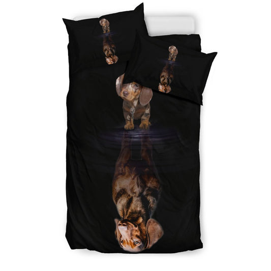 Dachshund Dream Bedding Set-6teenth World™-Bedding Set-Twin-Vibe Cosy™