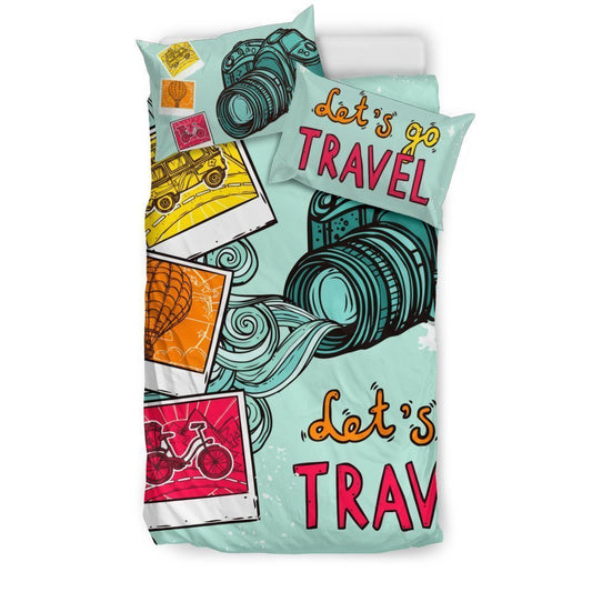 Photograph Bedding Set-6teenth World™-Bedding Set-Twin-Vibe Cosy™
