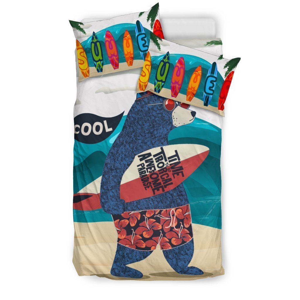 Surfing Bedding Set-6teenth World™-Bedding Set-US Twin-Vibe Cosy™