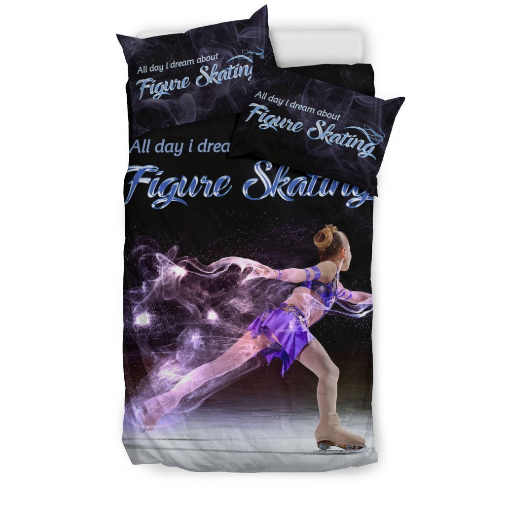 Figure Skating Bedding Set-6teenth World™-Bedding Set-US Twin-Vibe Cosy™