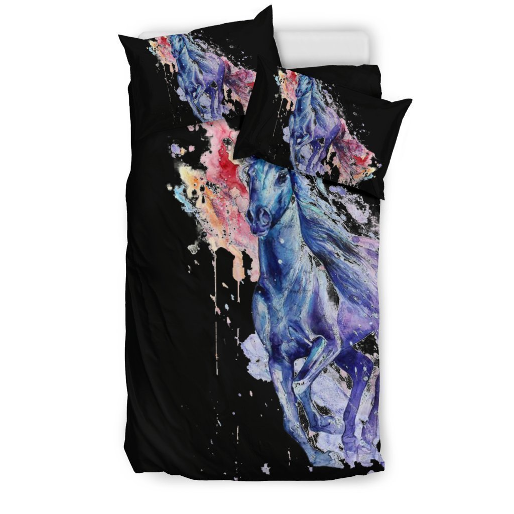 HORSE 3 BEDDING SET-6teenth World™-Bedding Set-US Twin-Vibe Cosy™