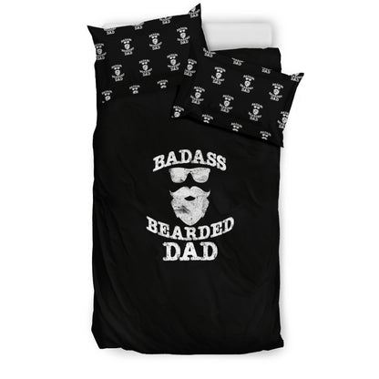 NP Bearded Dad Bedding Set-6teenth World™-Bedding Set-US Twin-Vibe Cosy™