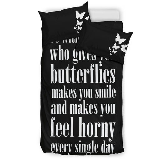 Feel Horny Duvet Cover Set-6teenth World™-Bedding Set-US Twin-Vibe Cosy™