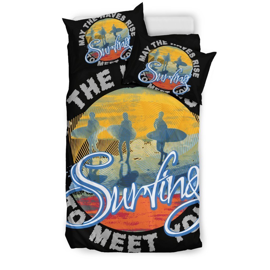 Surfing Bedding Set-6teenth World™-Bedding Set-Twin-Vibe Cosy™