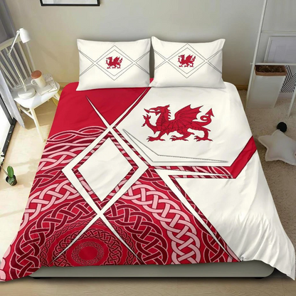 Premium 3D Printed Wales Legend Bedding Set MEI