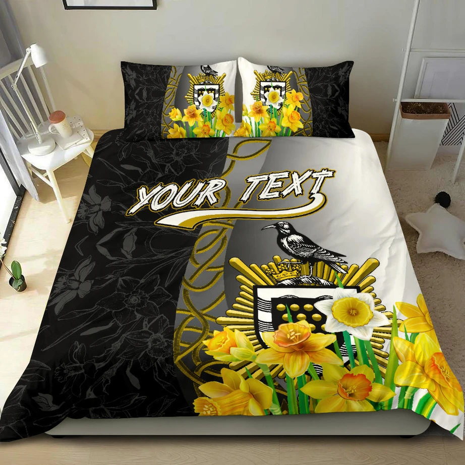 Premium Personalized 3D Printed Cornwall Bedding Set No1 MEI