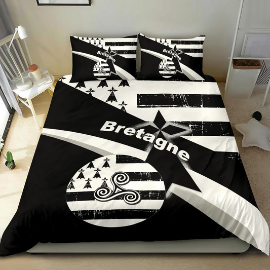 Premium 3D Printed Bretagne Bedding Set MEI