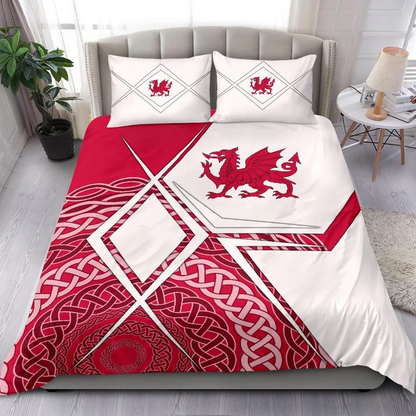 Premium 3D Printed Wales Legend Bedding Set MEI