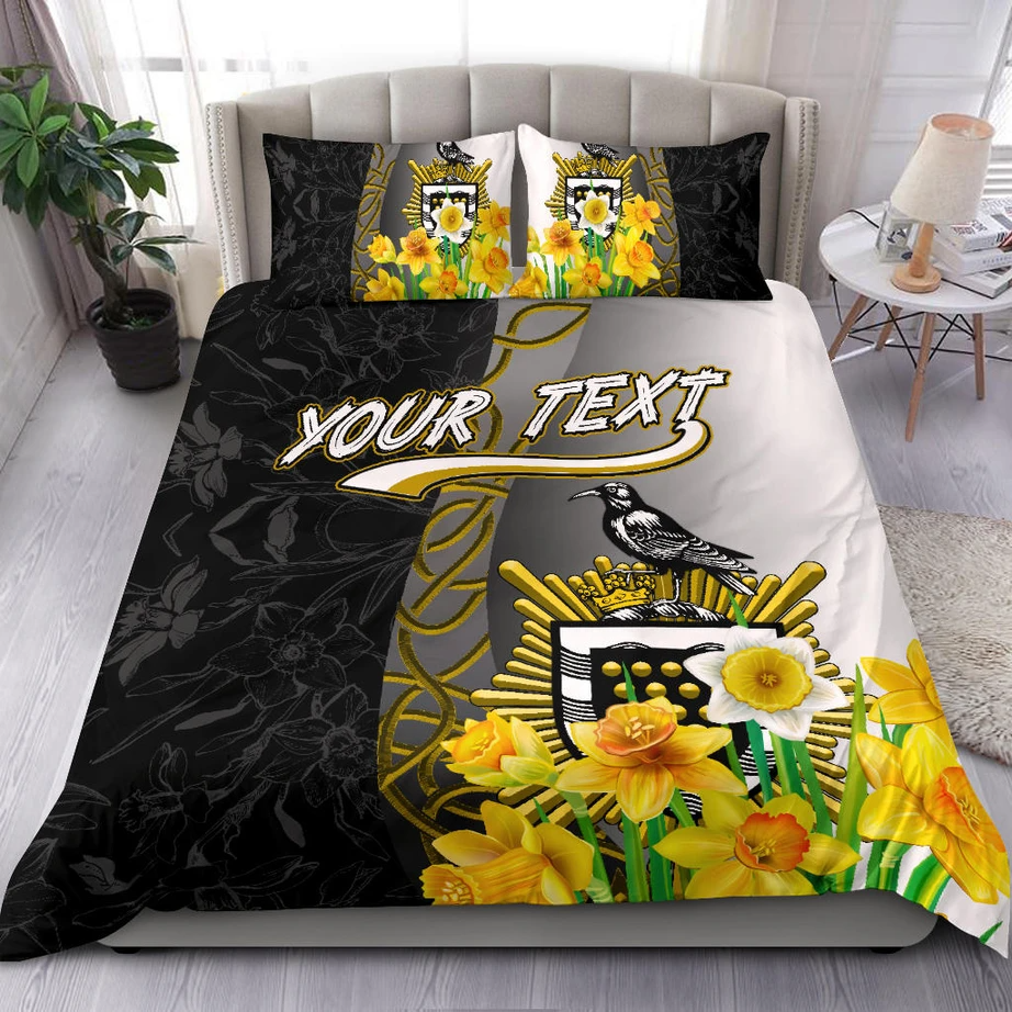 Premium Personalized 3D Printed Cornwall Bedding Set No1 MEI