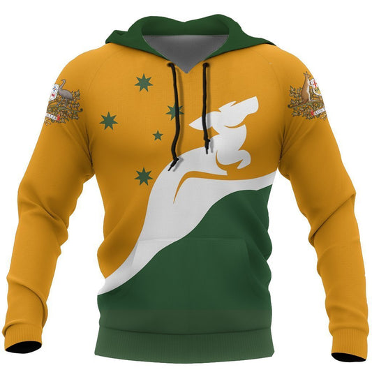 Australia Hoodie Kangaroo Jump-Apparel-HD09-Hoodie-S-Vibe Cosy™