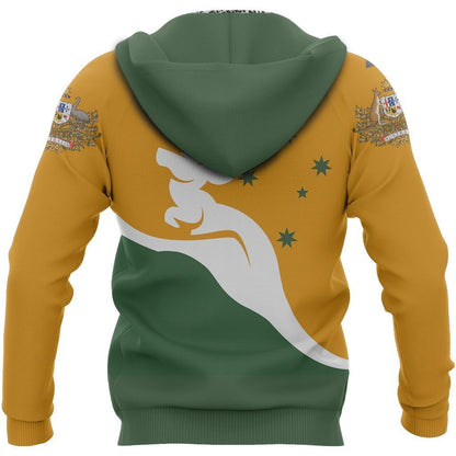 Australia Hoodie Kangaroo Jump-Apparel-HD09-Hoodie-S-Vibe Cosy™